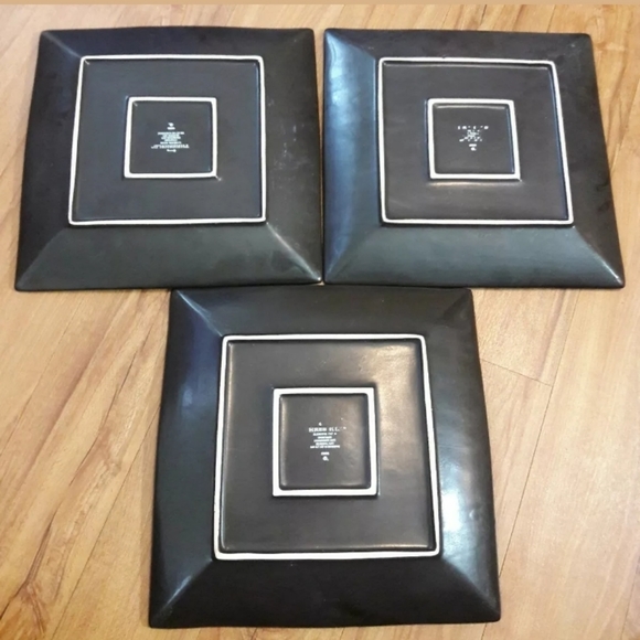 Threshold ELEMENTAL OCEAN Dinner Plate Set of 3 - Picture 4 of 7